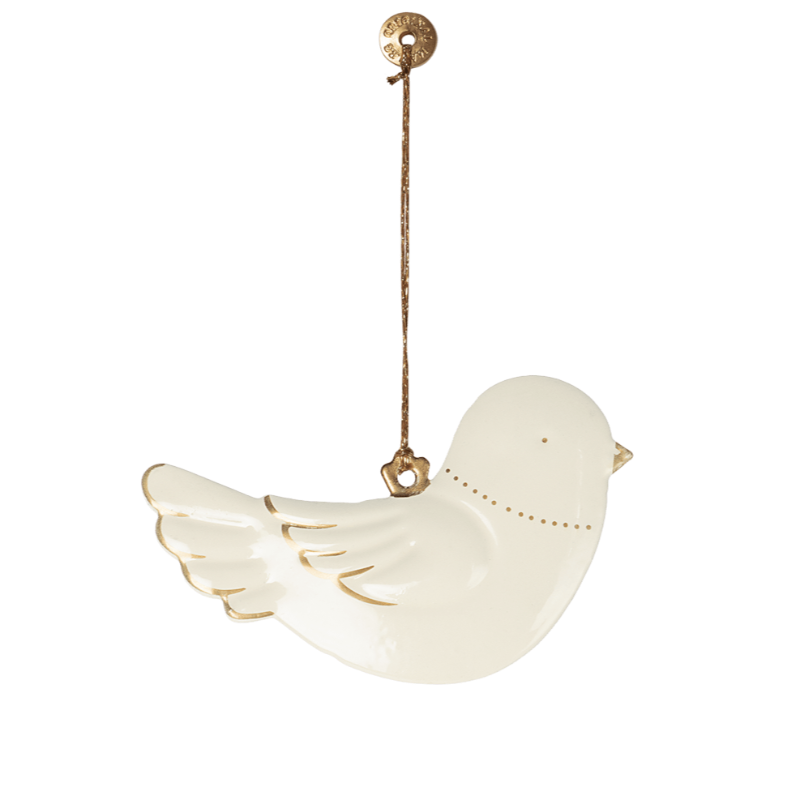 Bird metal ornament