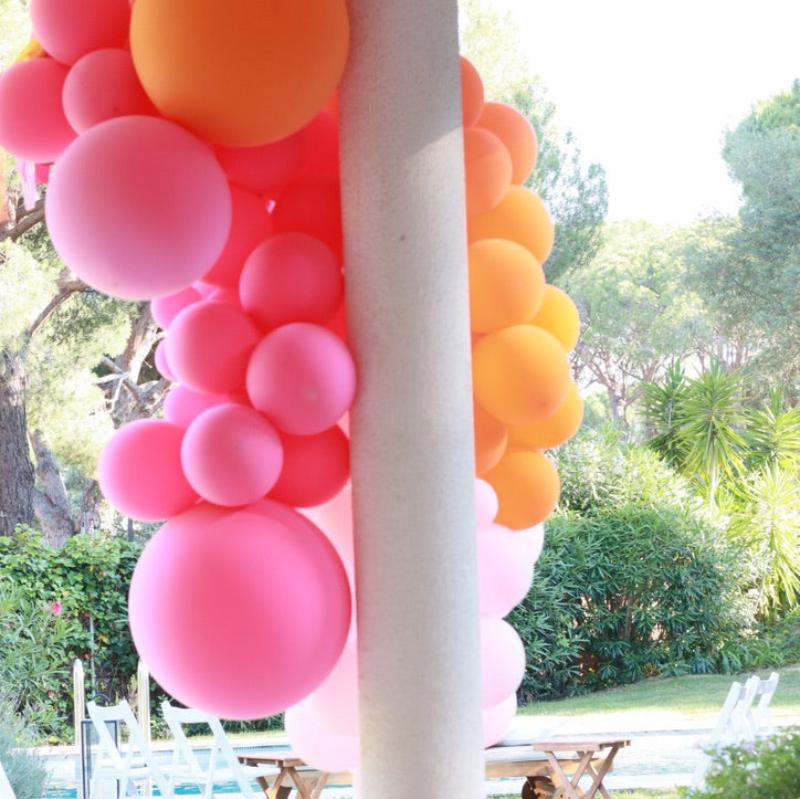 SOFT balloon garland assembled<br> (only Barcelona and Madrid)