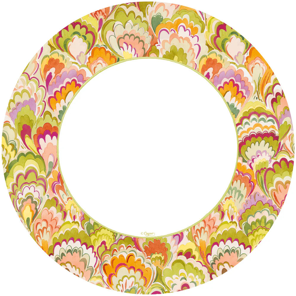 Marbled Ceramic Plate / 8 pcs.