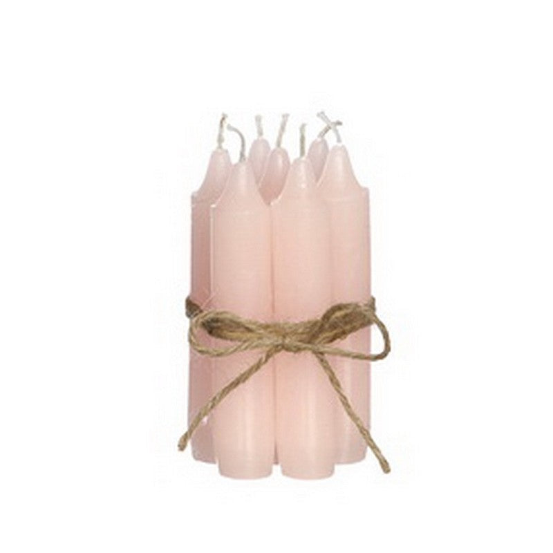 Small pink candle set