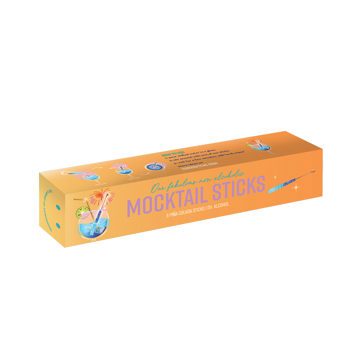 Mocktails Sticks Piña Colada 0% Alcohol