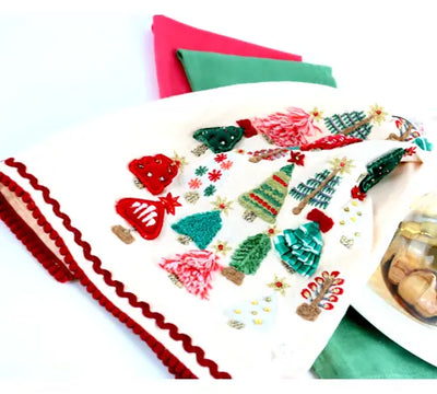 Christmas Trees Kitchen Towel