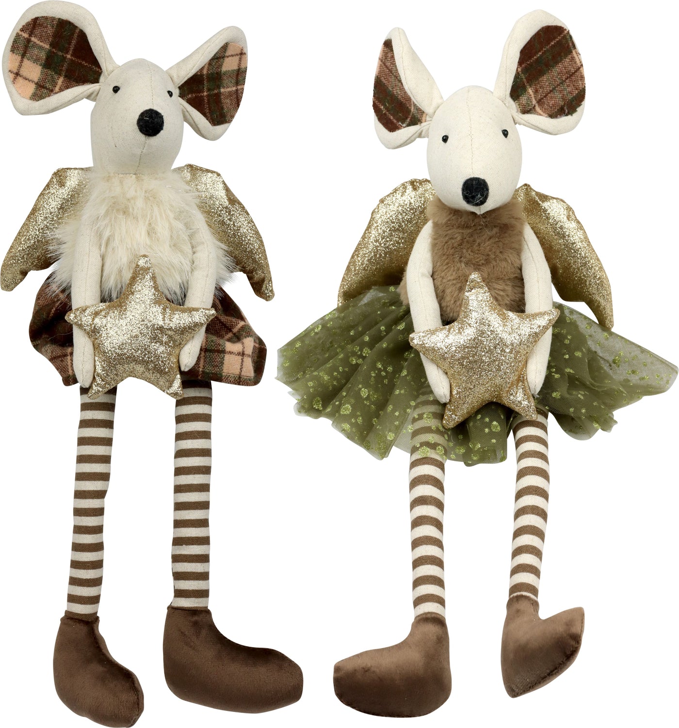 Christmas Mice Figures