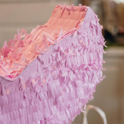 Piñata cola de Sirena Rosa