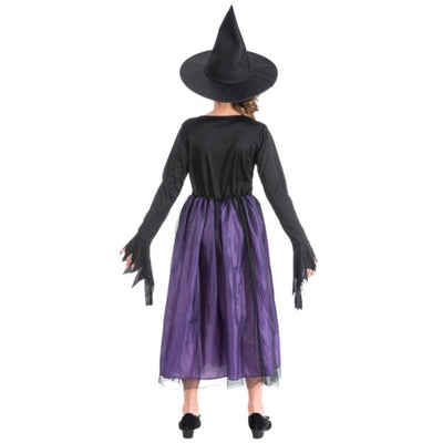 Agatha Purple Witch Costume with Hat