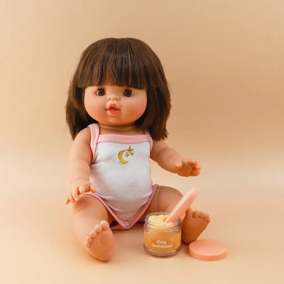 Set potito plátano y cuchara Tiny Harlow