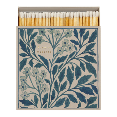 Blue Floral Matchbox