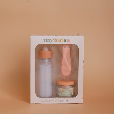 Set biberón mágico y potito cereales Tiny Harlow