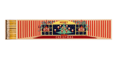 Christmas Window Long Matchbox
