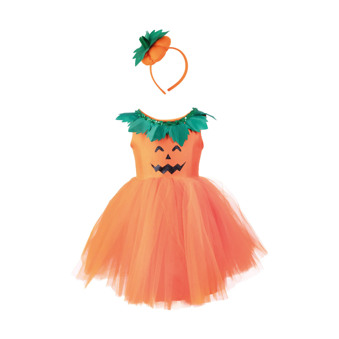 Disfraz Halloween Calabaza con diadema