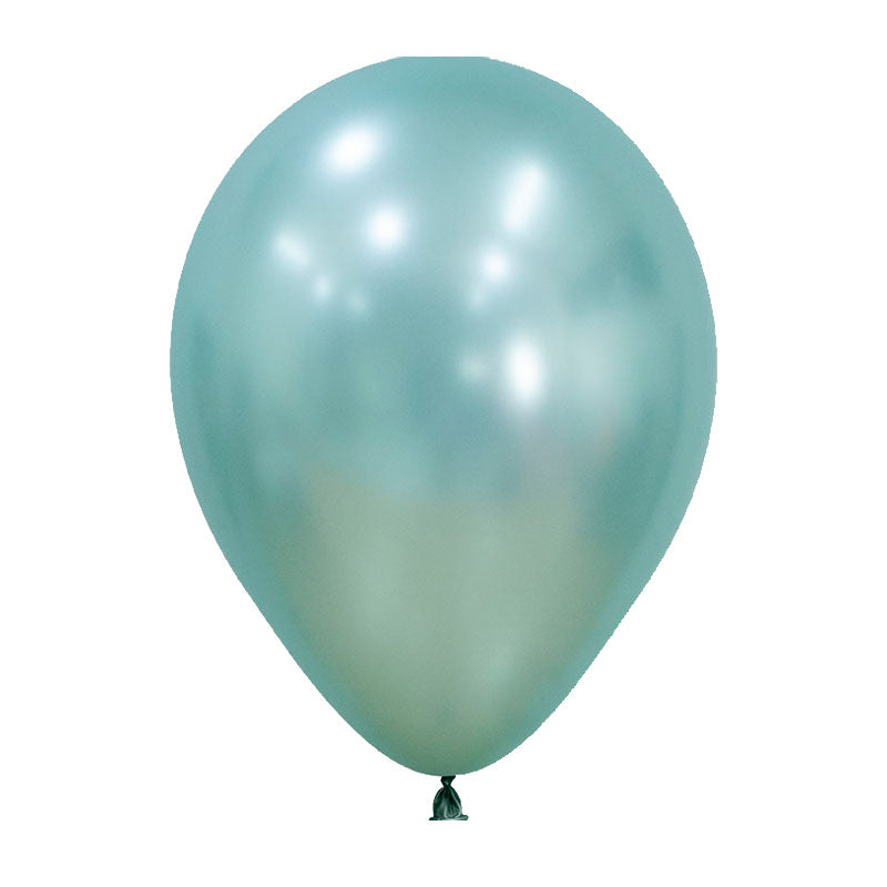 Globos SILK Verde menta / 2 uds.