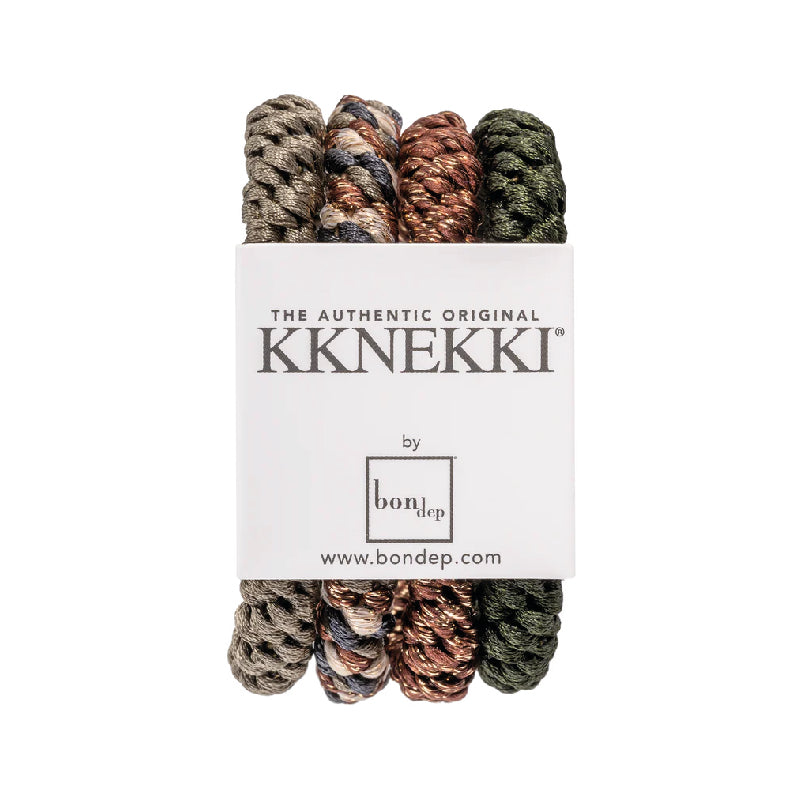 Kknekki Hair Ties Pack Camouflage /4 pcs.