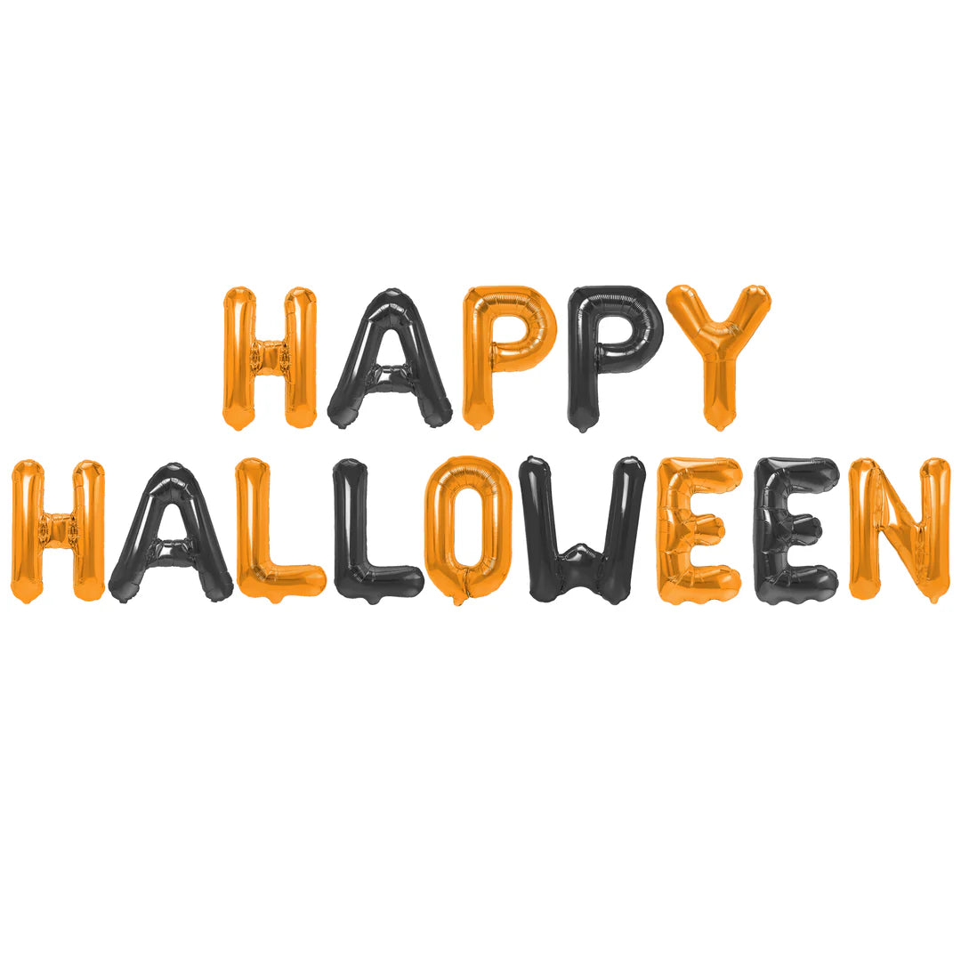 Globos foil Happy Halloween