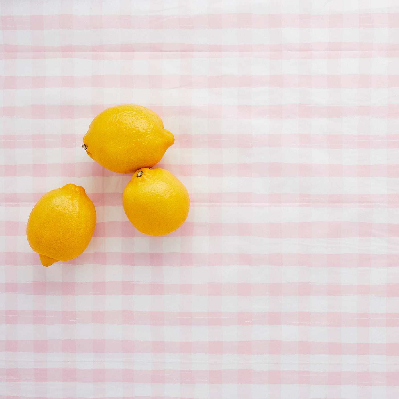 Mantel de papel Vichy&Lemons