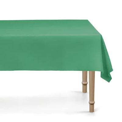Toalha de mesa sintética básica reutilizável verde escuro