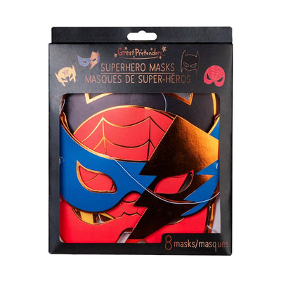 Superhero Masks / 8 pcs.