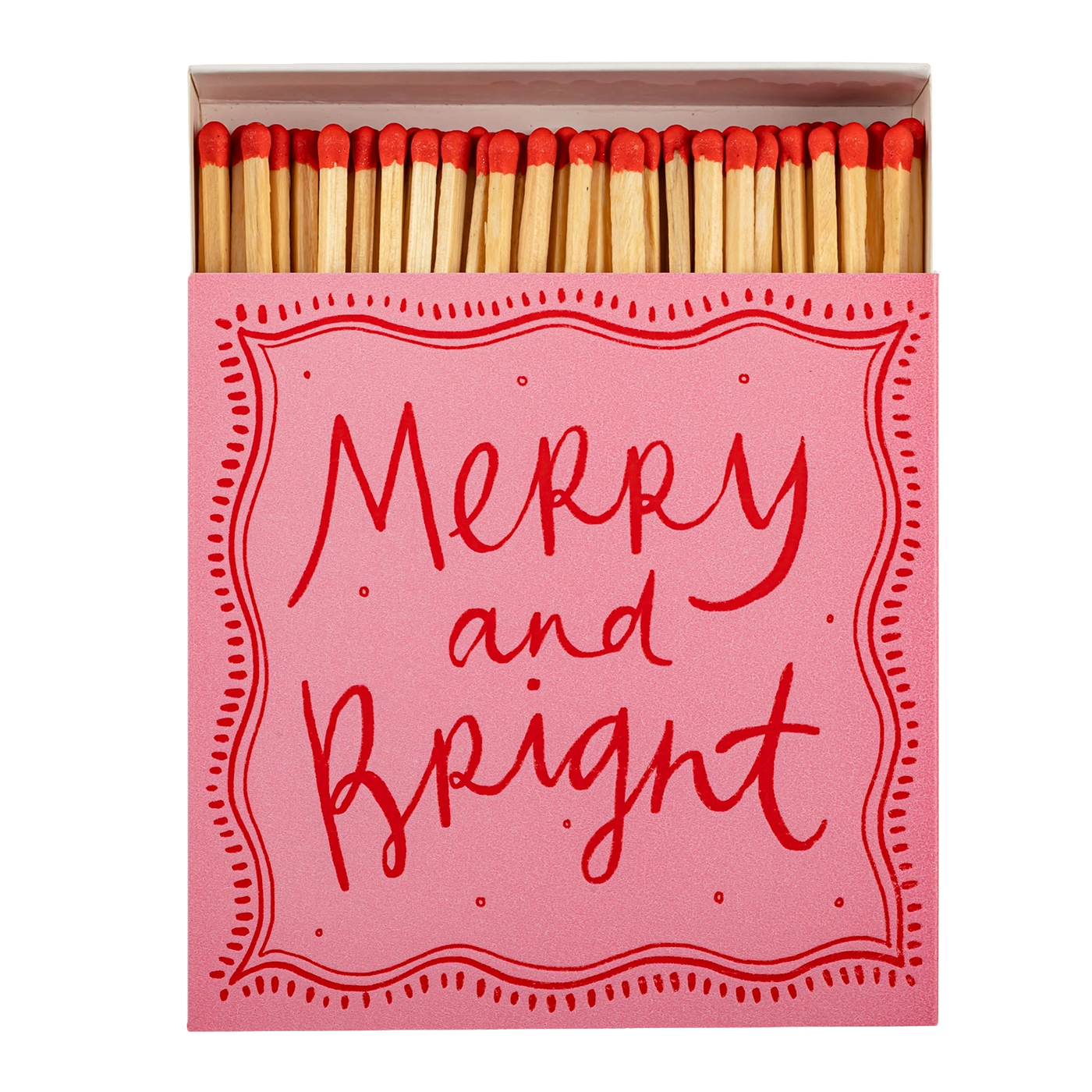 Merry and Bright Matchbox