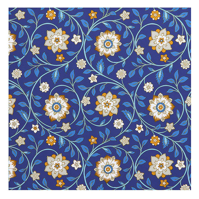 Servilleta block print Indigo / 50 ud.