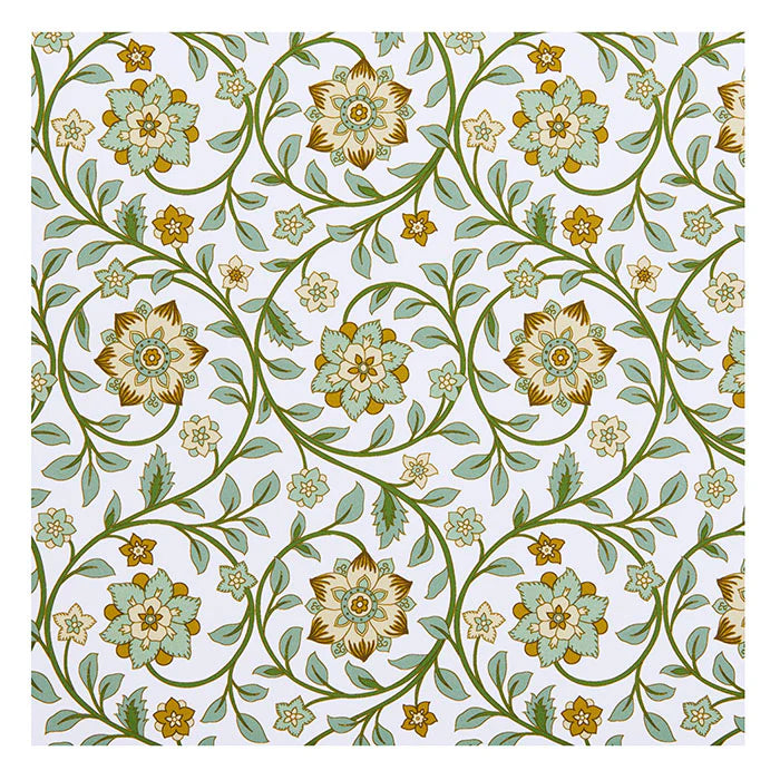 Servilleta block print Roja Sage / 50 ud.