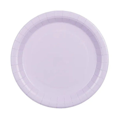 Lavender paper plates / 6 pcs.