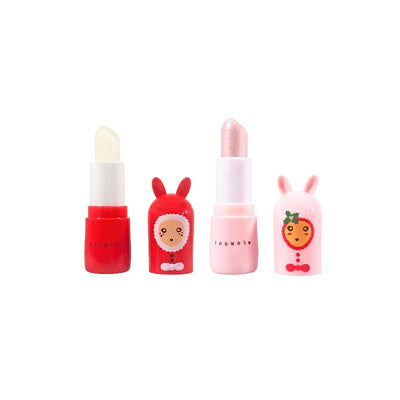 Conjunto de protetor labial manga e caramelo