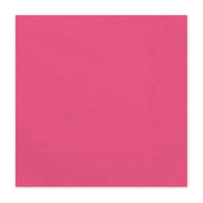 Servilletas de papel fucsia / 20 uds.