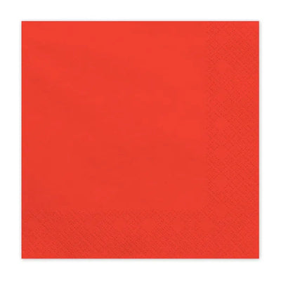 Servilletas de papel rojas / 20 uds.