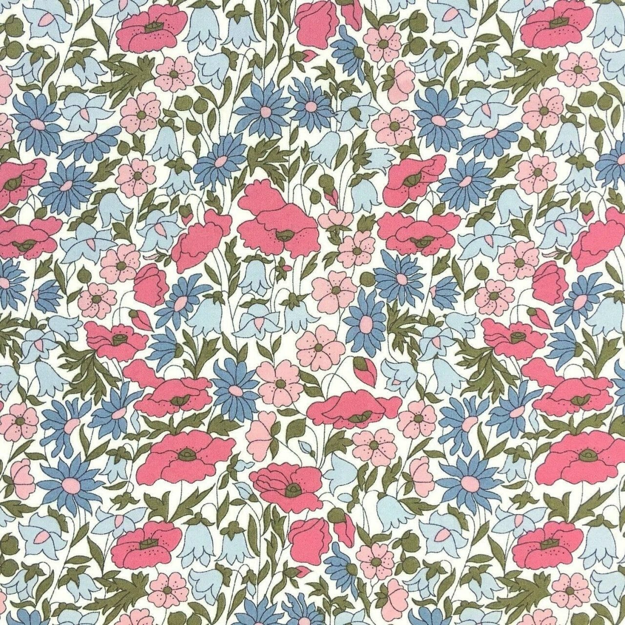 Guirnalda para globos tela Poppy and Daisy Tana Lawn Liberty London