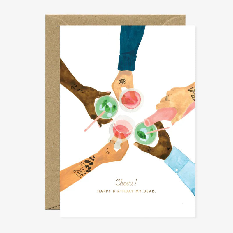 Cheers! Greeting Card