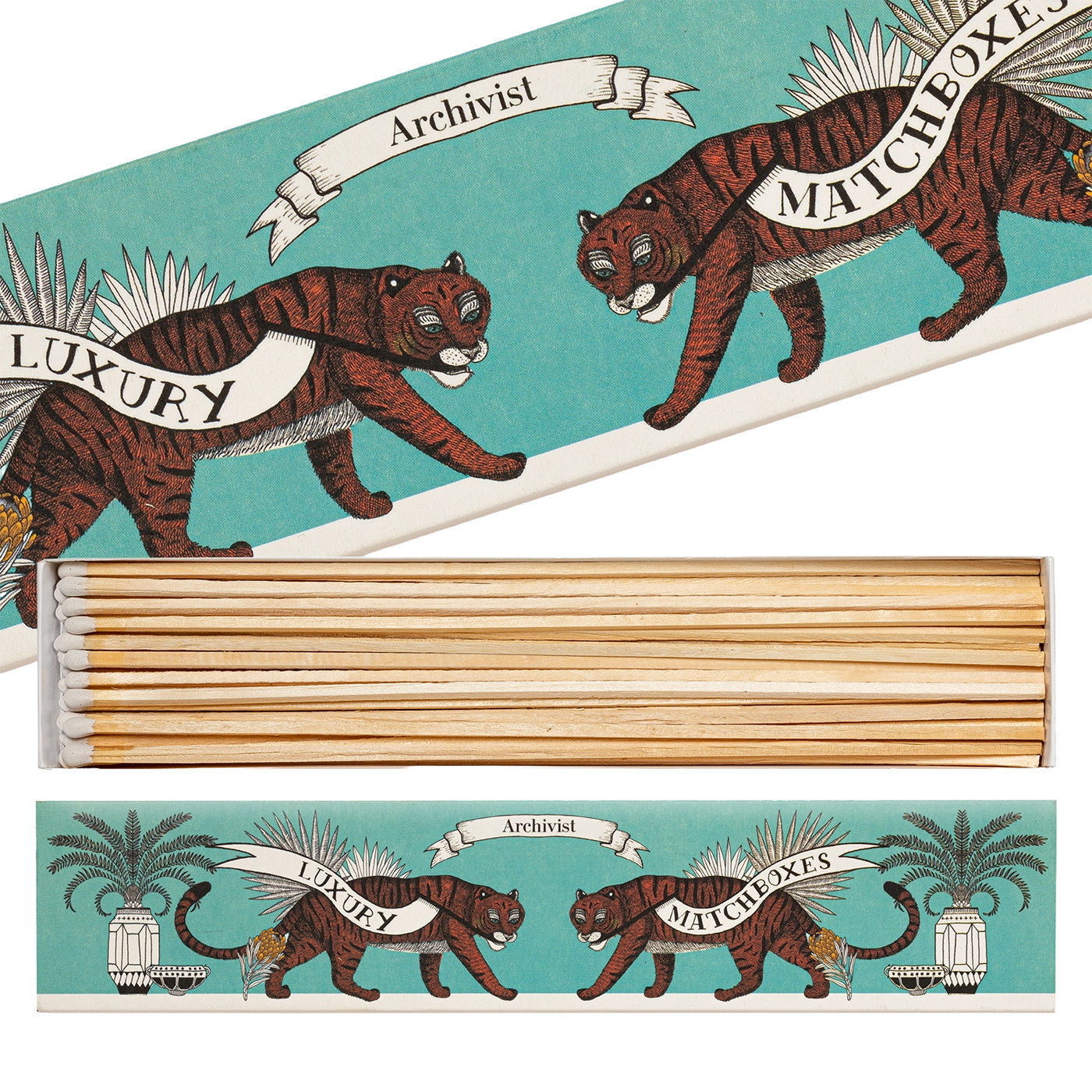 Box of long Tiger matches