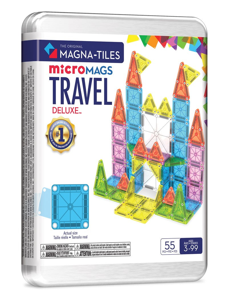 Magnatiles micromags travel set luxe