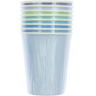 Vasos mix blue / 8 uds.