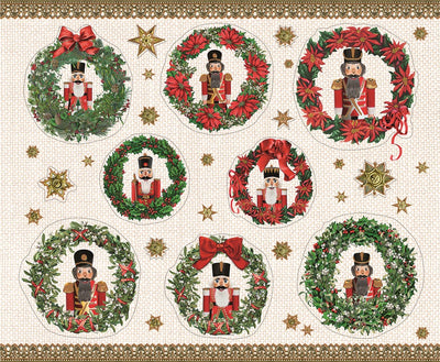 Libro de pegatinas B. Behr Festive Christmas