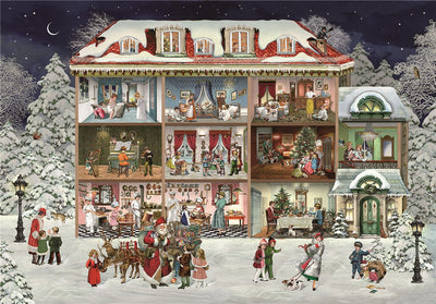 Calendario Adviento-Puzzle Nuestra Maravillosa Casa / 1000 pzs