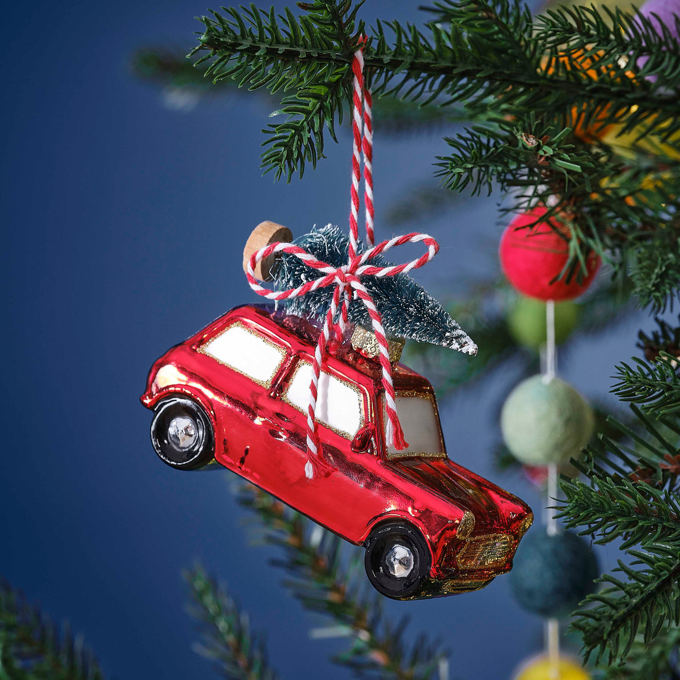 Red Car Christmas Ornament