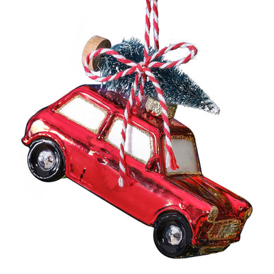 Red Car Christmas Ornament