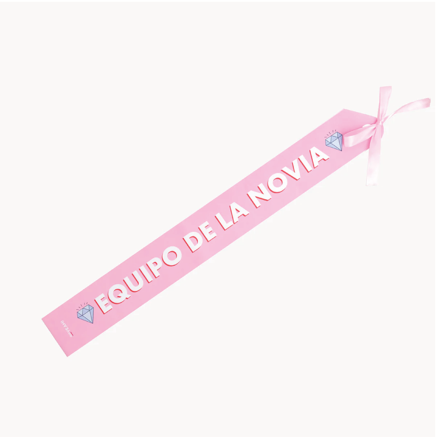 Pink Sash Bride's Team