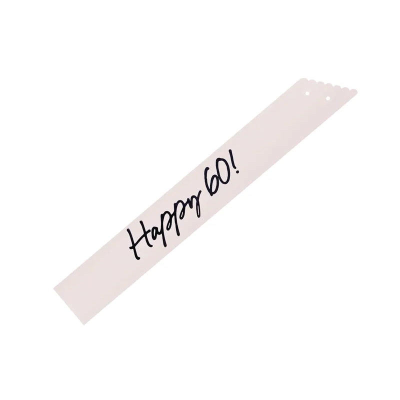 Happy 60th Birthday Sash