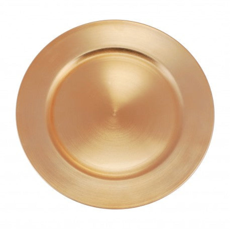 Bandeja redonda dorada