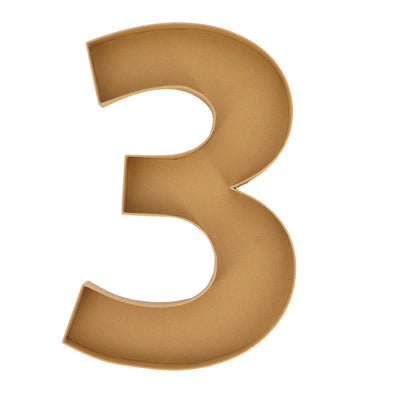 Kraft cardboard tray number 3