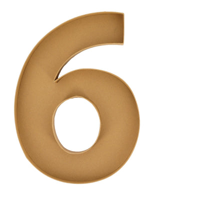 Kraft cardboard tray number 6