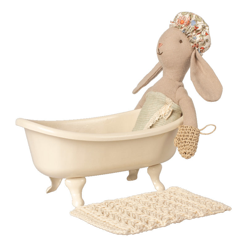 Bunny Maileg Miniature Metal Bathtub