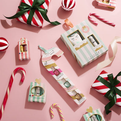 Set de 3 esmaltes de uñas Candy Cane para niños