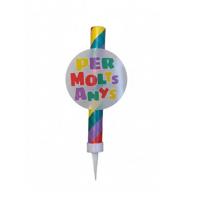 Fonte de Bengala "Per molts anys"