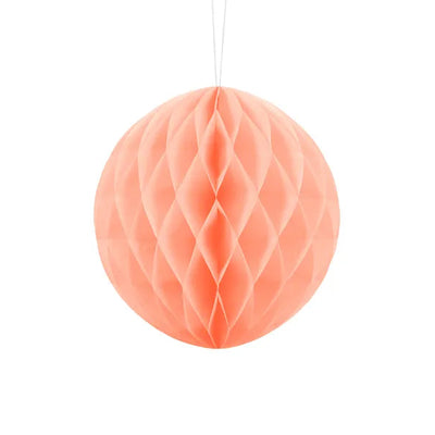 Peach honeycomb ball