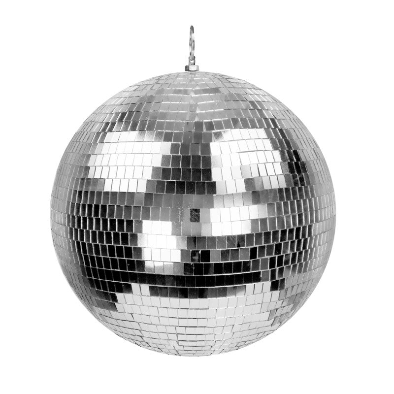 Silver disco ball M