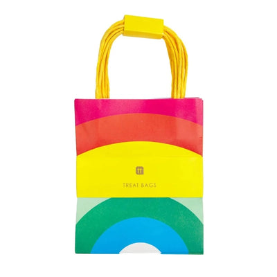 Bolsas papel arcoíris multicolor / 8 uds.