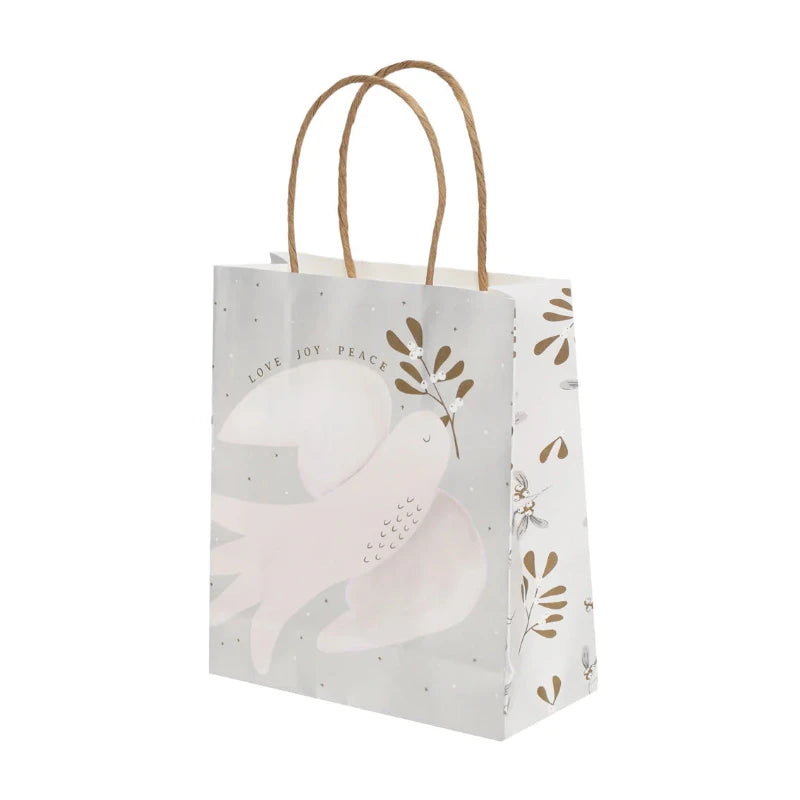 Mistletoe Paper Bags / 6 pcs.