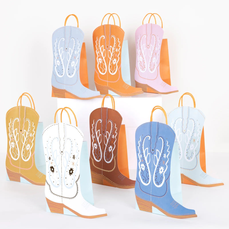 Bolsa papel Western / 8 uds.