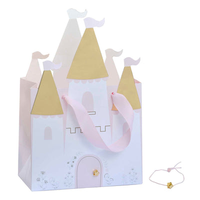 Princess castle paper bag / 5 pcs.
